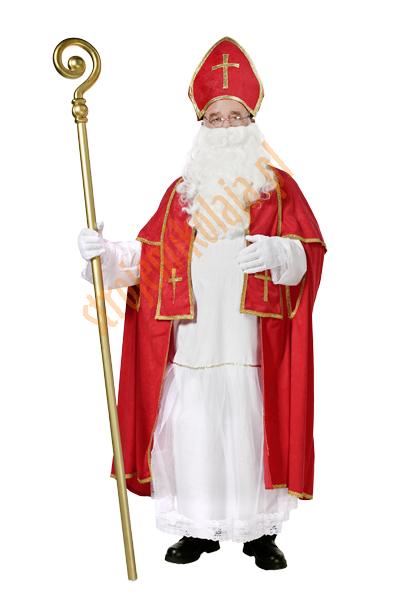 strój prawdziwego Świętego Mikołaja - płaszcz