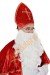 tradycyjny strój świętego Mikołaja z płaszczem i mitrą